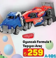 OYUNCAK FORMULA 1 TAŞIYICI ARAÇ indirimli fiyat OYUNCAK FORMULA 1 TAŞIYICI ARAÇ fiyat ve kampanya bilgisi